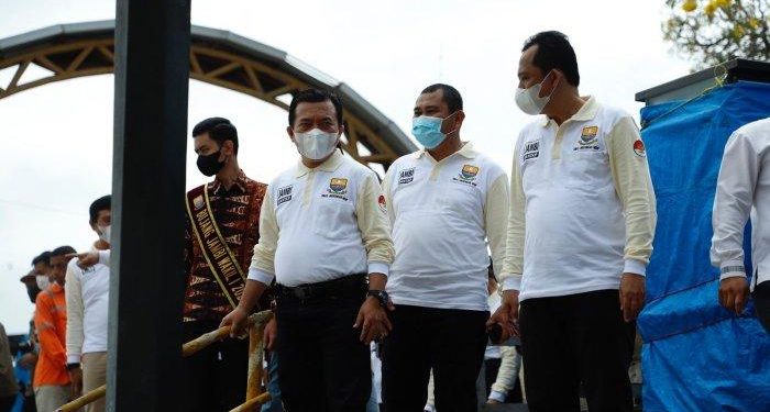 Wabup Muaro Jambi Hadiri Pencanangan Gerakan Sungai Batanghari Bersih Tahun 2022