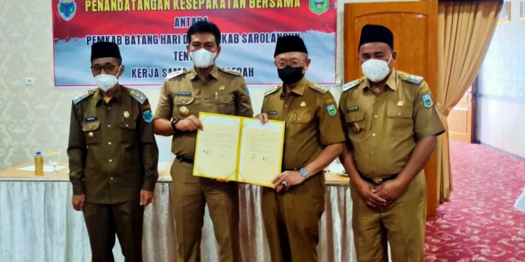 Fadhil-CE Teken Kesepakatan, Jalin Kerja Sama Antar Daerah