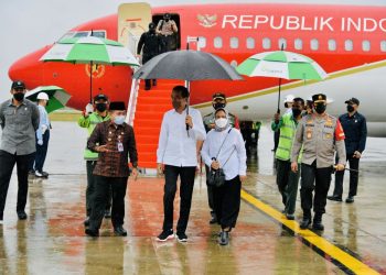Gubernur Al Haris Dampingi Kunker Presiden Jokowi