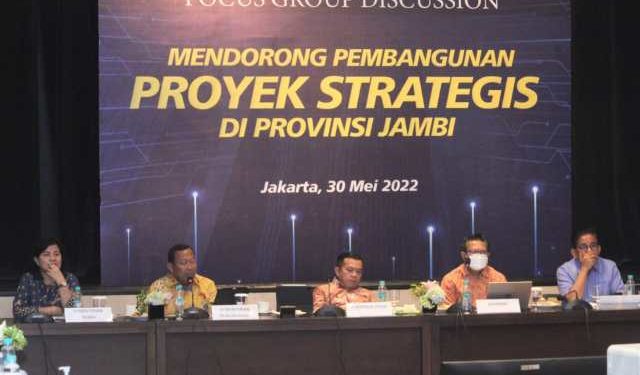Gubernur Jambi Usulkan 7 Proyek Strategis ke Pemerintah Pusat