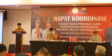 Gubernur Al Haris Minta Tim Gugus Tugas Gerak Cepat Tangani PMK