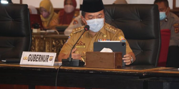 Menyambut Lebaran, Gubernur Jambi Mengadakan Rapat Forkopimda 