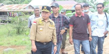 Al Haris Upayakan Perbaikan Jalan Desa Siau Muara Sabak