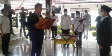 Bupati Batanghari Kembali Lantik JPT dan Jabatan Pengawas