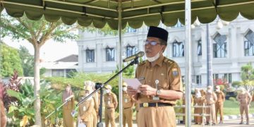 Wagub Jambi Pimpin Upacara Peningkatan Nasionalisme dan Kedisiplinan ASN