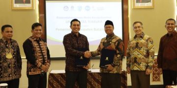 Penandatanganan Kesepakatan Bersama UT dengan Pemerintah Kabupaten Batanghari
