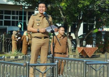 Bupati Batanghari M. Fadhil Arief Bertindak Sebagai Pembina Apel Pagi
