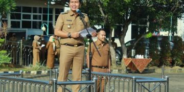 Bupati Batanghari M. Fadhil Arief Bertindak Sebagai Pembina Apel Pagi