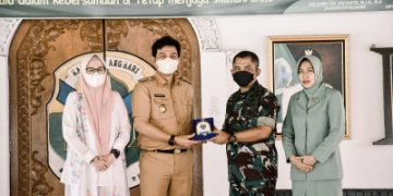 Bupati Batanghari Menerima Kunjungan Kerja Dandim 0415/Jambi