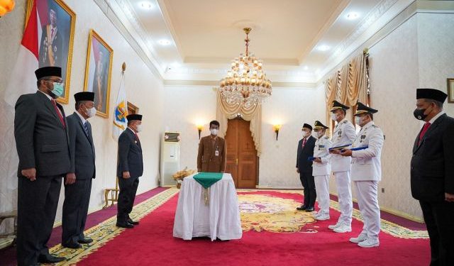 Gubernur Al Haris Lantik Penjabat Bupati