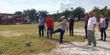 Bupati Anwar Sadat Buka Turnamen Sepakbola Hamdani Cup 2022
