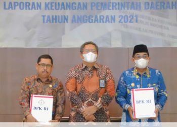 Pemkab Tanjab Barat Raih Penghargaan WTP dari BPK