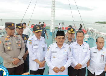 Bupati UAS Berharap Kehadiran Kapal Citra Nusantara Dapat Tingkatkan Intensitas Pengiriman Logistik
