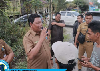 Langgar Jam Beroperasi, Wabup Hairan Stop Truk Batu Bara