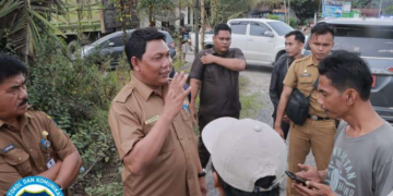 Langgar Jam Beroperasi, Wabup Hairan Stop Truk Batu Bara
