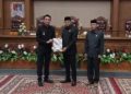 Ketua DPRD Yuli Setia Bakti Pimpin Paripurna Penyampaian KUPA dan PPAS Tahun 2022