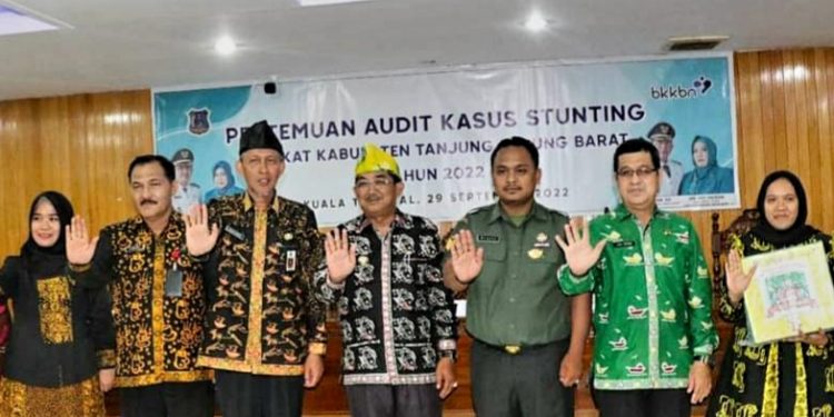 Bupati Tanjabbar Hadiri Pertemuan Audit Kasus Stunting