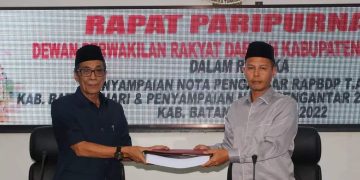 Wabup Bakhtiar Hadiri Paripurna Sampaikan Nota Pengantar RAPBD dan Kata Pengantar RANPERDA