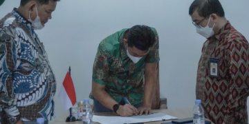 Bupati Batanghari Jalin Kerjasama dengan Dirjen Pajak dan Dirjen Perimbangan Keuangan Kemenkeu RI