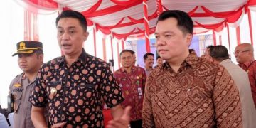 Pj Bupati Muaro Jambi Hadiri Groundbreaking Pekerjaan Jalan Alternatif Jalur Batu Bara