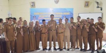 Pj. Bupati Muaro Jambi Audiensi Bersama Perangkat Desa dan Tokoh se Kecamatan Sekernan