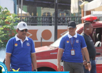 Anwar Sadat Tinjau Kegiatan Gotong Royong ASN dan TKK dalam Rangka Persiapan Haul Syekh Abdul Qadir Al-Jailani.