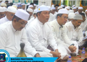 BupatiAnwar Sadat Hadiri Tabligh Akbar Majelis Dzikir dan Haul Syekh Abdul Qadir Al Jailani