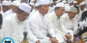 BupatiAnwar Sadat Hadiri Tabligh Akbar Majelis Dzikir dan Haul Syekh Abdul Qadir Al Jailani