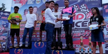 Pj Bupati Muaro Jambi Bachyuni Hadiri Kejuaraan Balap Motor