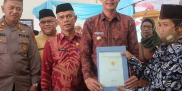 Pj Bupati Bachyuni Hadiri Lounching Program Sembako Pemulihan Ekonomi