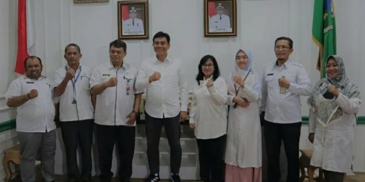 Sambut Kepala BPS dan Tim, Bupati Fadhil : Pembinaan Statistik Wujudkan SDI