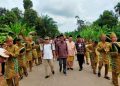 Wabup Bakhtiar Sambut Tim Ekspedisi Sungai Batanghari di Rambutan Masam