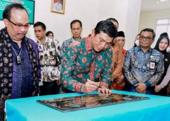 Bupati Fadhil Arief Resmikan Gedung Perpustakaan Dearah