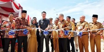 Pj Bupati Muaro Jambi Bachyuni Resmikan Pabrik Kepala Sawit PT SIP