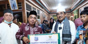 Bupati Anwar Sadat Silaturahmi dengan Masyarakat Desa Sungai Dualap