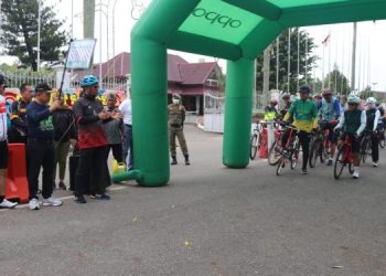 Gubernur Al Haris Lepas Fun Bike Gowes To Gambut