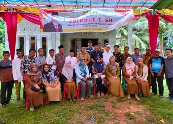 Dewan Muaro Jambi Zulkifli Gelar Reses di Desa Senaung