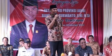 Edi Purwanto Lakukan Kunjungan Kerja, Tinjau Jalan hingga Sekolah di Sarolangun