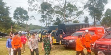 Gubernur Jambi Pimpin Apel Kesiapsiagaan Erupsi Gunung Kerinci