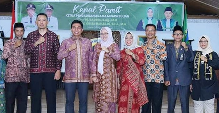 Bupati Fadhil Arief Ikuti Acara Kenal Pamit Dengan Pengadilan Agama