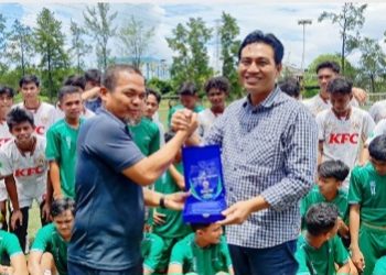 Kemenangan Tim Pra PON Jambi Ikut Disaksikan Ketua Asprov PSSI Jambi Fadhil Arief