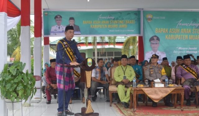 Pj Bupati Muaro Jambi Bachyuni Resmi Launching Program BAAS