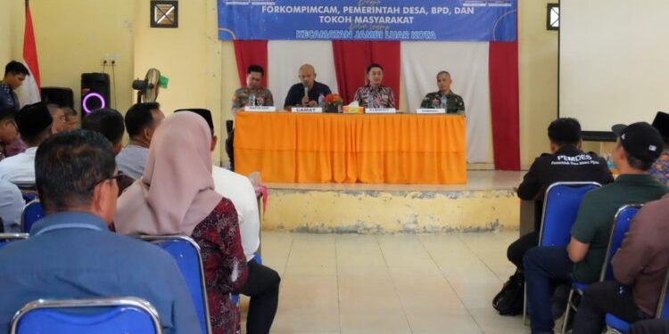 PJ Bupati Bachyuni Gelar Audiensi Kedua di Kecamatan Jambi Luar Kota