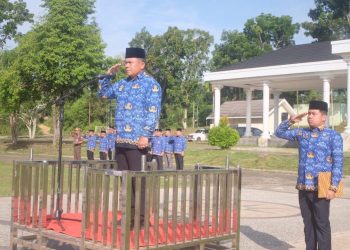 Sekda Budhi Hartono Hadiri Upacara Hari Kesadaran Pemkab Muaro Jambi