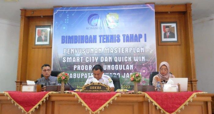 Gelar Bimtek Smart City, Sekda Muaro Jambi Berharap Masyarakat Bisa Memanfaatkannya