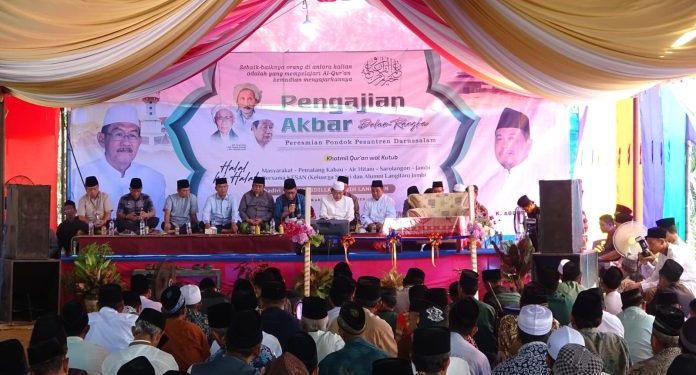 Wagub Sani Resmikan Ponpes Darussalam Pematang Kabau