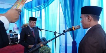 Pj Bupati Bachyuni Lantik Derektur Perumda Tirta Muaro Jambi
