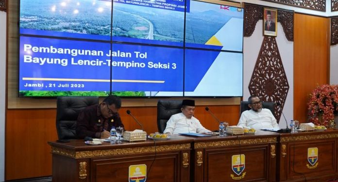 Al Haris : Pembangunan Jalan Tol Jangan Sampai Menganggu Kenyamanan