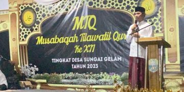 Ketua DPRD Provinsi Jambi Hadiri Pembukaan MTQ di Sungai Gelam