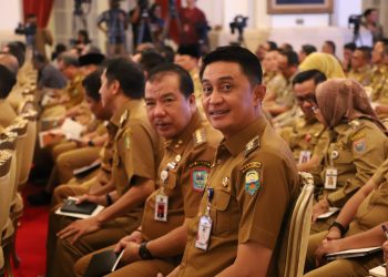 Pj Bupati Muaro Jambi Bachyuni Hadiri Pengarahan Presiden Joko Widodo di Istana Negara